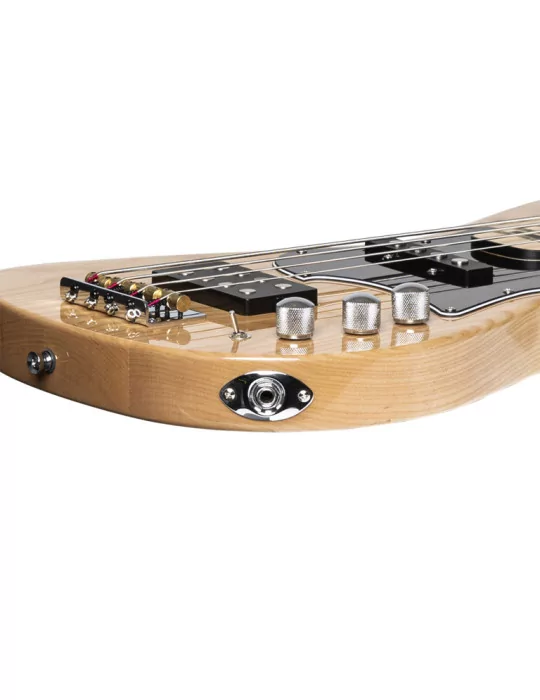  STAGG SVY J-FUNK NAT Electric bass guitar, Silveray series, "J" model|MusicGoodDeal 