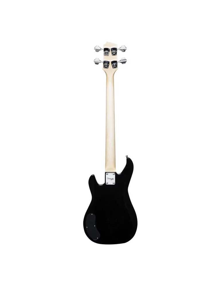  STAGG SVY P-FUNK BLK Electric bass guitar, Silveray series, "P" model|MusicGoodDeal 