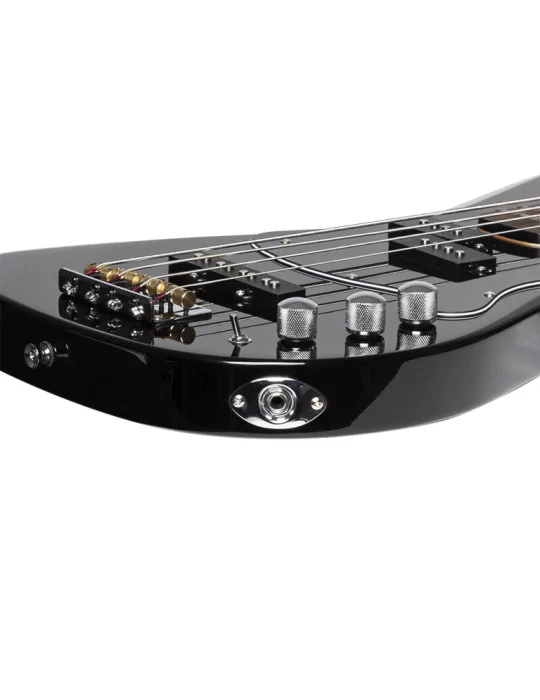  STAGG SVY P-FUNK BLK Electric bass guitar, Silveray series, "P" model|MusicGoodDeal 