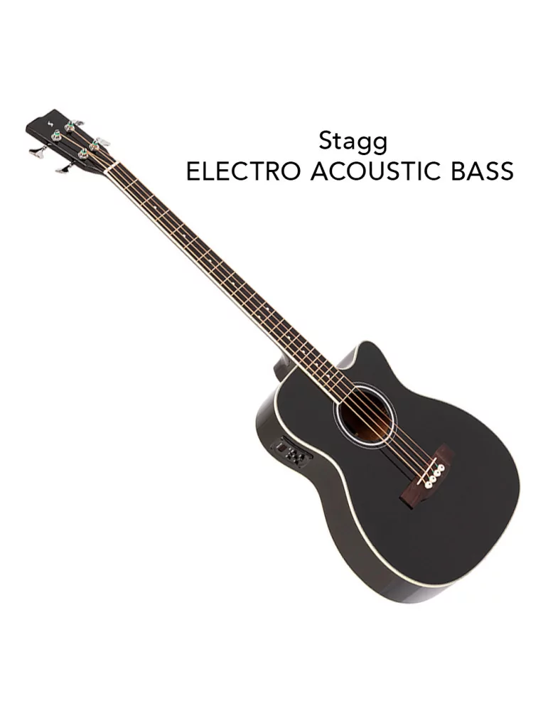 STAGG SA40BASS ACE-BK | MusicGoodDeal