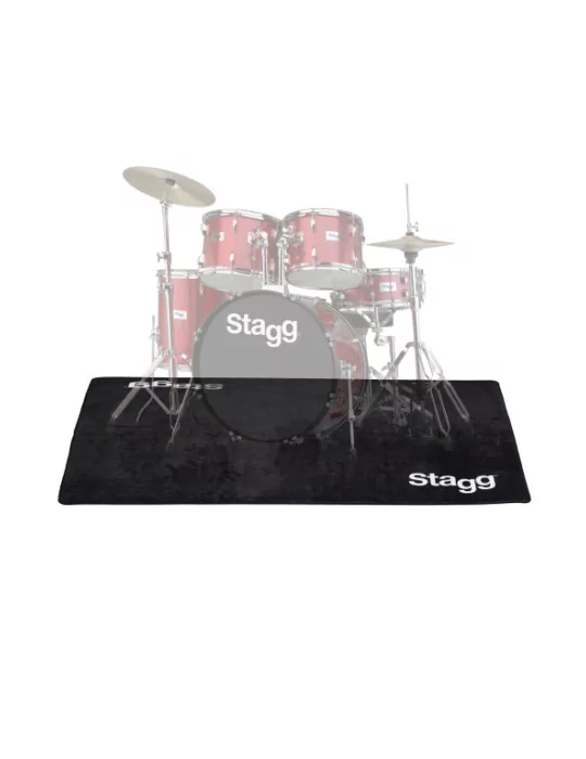  STAGG SCADRU2016 Alfombrilla de batería profesional|MusicGoodDeal 