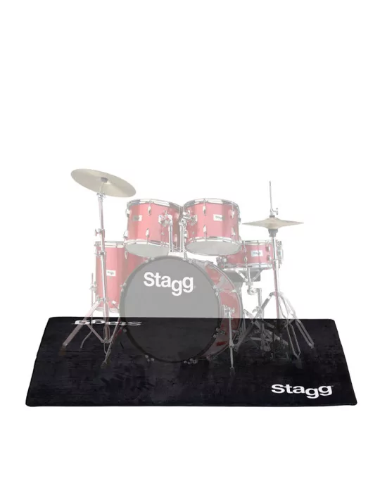  STAGG SCADRU2016 Alfombrilla de batería profesional|MusicGoodDeal 