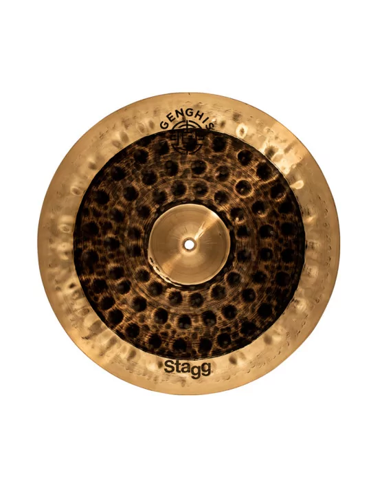  STAGG GENG-CM17D 17" Genghis Medium-Crash Duo-Serie|MusicGoodDeal 