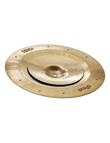  STAGG SEN-STA0814 ZZ 8" + 14" SENSA Sizzle Stack|MusicGoodDeal 