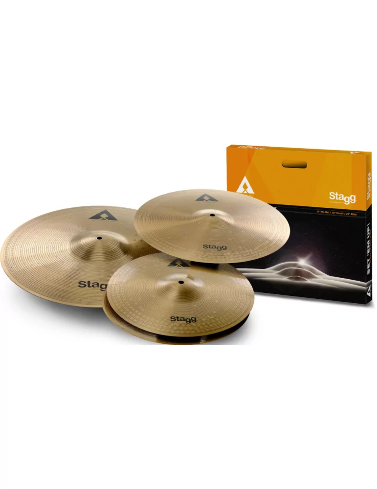  STAGG AXK SET Copper-steel alloy Innovation cymbal set|MusicGoodDeal 