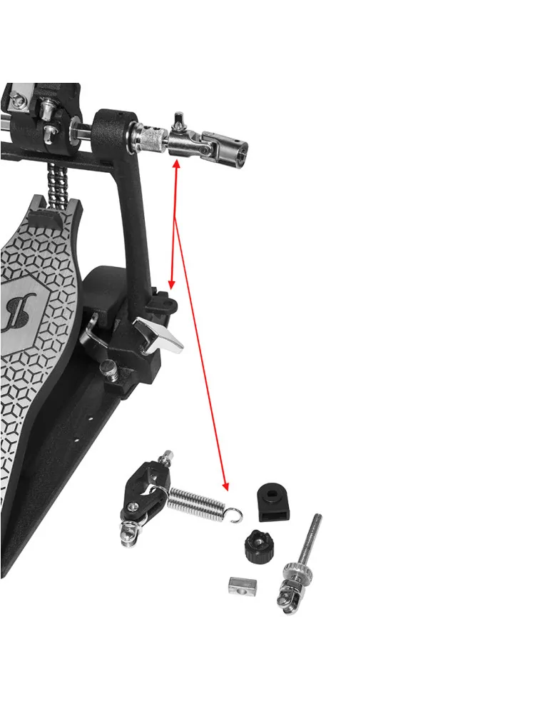  STAGG PPD-52 Double bass drum pedal, 52 series|MusicGoodDeal 