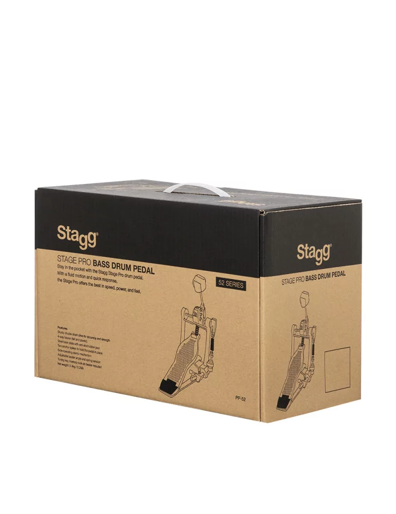  STAGG PPD-52 Double bass drum pedal, 52 series|MusicGoodDeal 