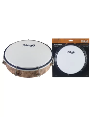  STAGG HAD-008W 8" stimmbare Kunststoff-Handtrommel|MusicGoodDeal 