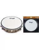  STAGG TAB-108P/WD 8" stimmbares Kunststoff Tambourin|MusicGoodDeal 