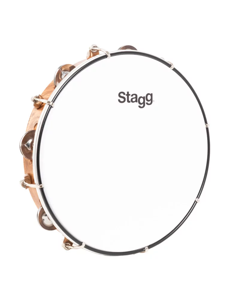  STAGG TAB-110P/WD 10" timmbares Kunststoff Tambourin|MusicGoodDeal 