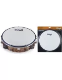  STAGG TAB-208P/WD 8" stimmbares Kunststoff Tambourin|MusicGoodDeal 
