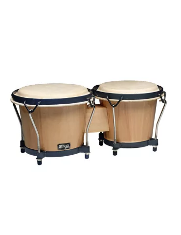  STAGG BW-70-N 6" & 7" Traditional wooden bongo set|MusicGoodDeal  2