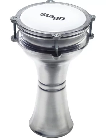 STAGG ALM.PL15 15 cm plain aluminium Darbuka|MusicGoodDeal 
