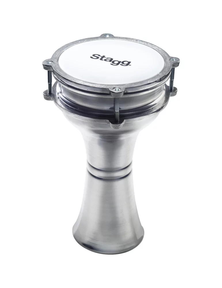  STAGG ALM.PL15 15 cm plain aluminium Darbuka|MusicGoodDeal 