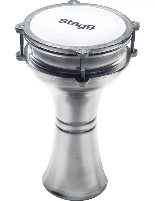  STAGG ALM.PL15 15 cm plain aluminium Darbuka|MusicGoodDeal 