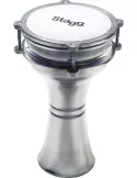  STAGG ALM.PL15 15 cm plain aluminium Darbuka|MusicGoodDeal 