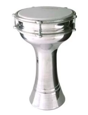 STAGG ALM.PL17 17 cm plain aluminium Darbuka|MusicGoodDeal 