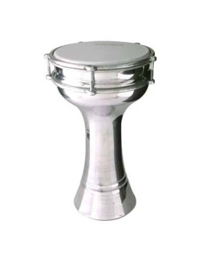  STAGG ALM.PL17 17 cm plain aluminium Darbuka|MusicGoodDeal 