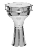  STAGG ALM.PL22 22CM PLAIN ALUMINIUM DARBUKA|MusicGoodDeal 