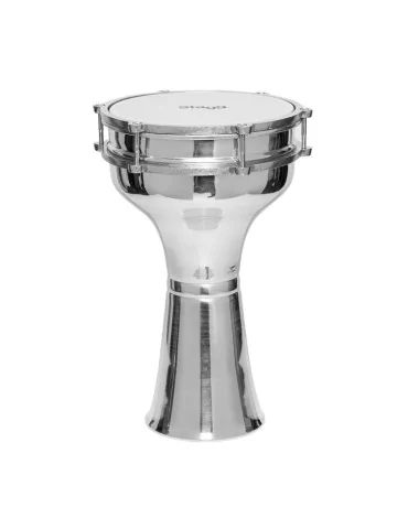  STAGG ALM.PL22 22CM PLAIN ALUMINIUM DARBUKA|MusicGoodDeal  2
