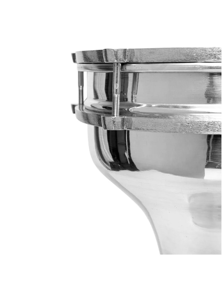  STAGG ALM.PL22 22CM PLAIN ALUMINIUM DARBUKA|MusicGoodDeal 