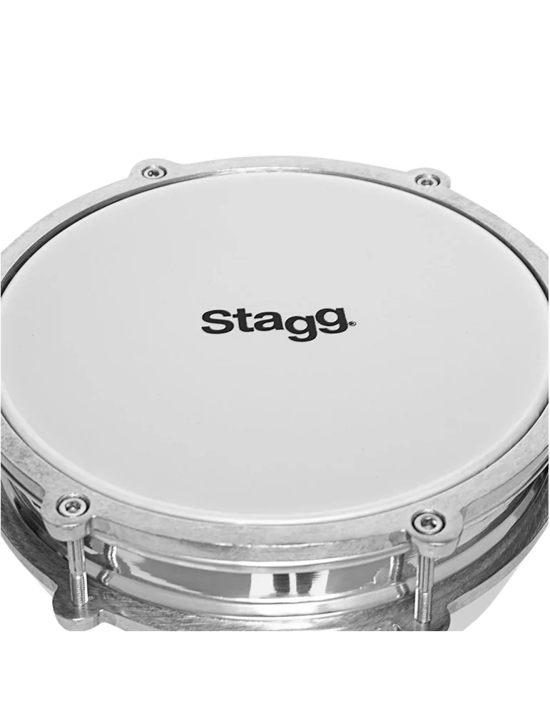  STAGG ALM.PL22 22CM PLAIN ALUMINIUM DARBUKA|MusicGoodDeal 