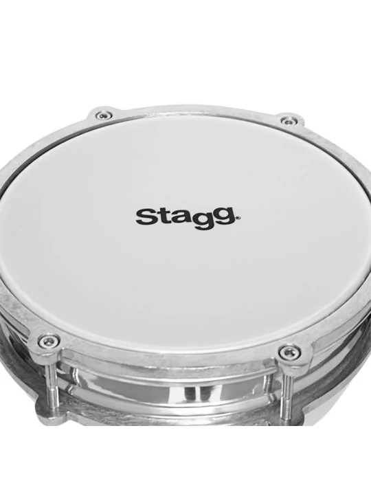  STAGG ALM.PL22 22CM PLAIN ALUMINIUM DARBUKA|MusicGoodDeal 