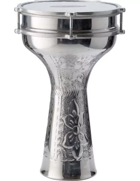  STAGG ALM.HB20 20 cm handgehämmerte Aluminium Darbuka m. Stimmschlüssel|MusicGoodDeal 