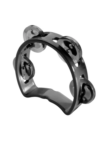  STAGG TAB-MINI/BK Kunststoff Mini-Schellenring m. Cutaway u. 4 Schellen|MusicGoodDeal  2
