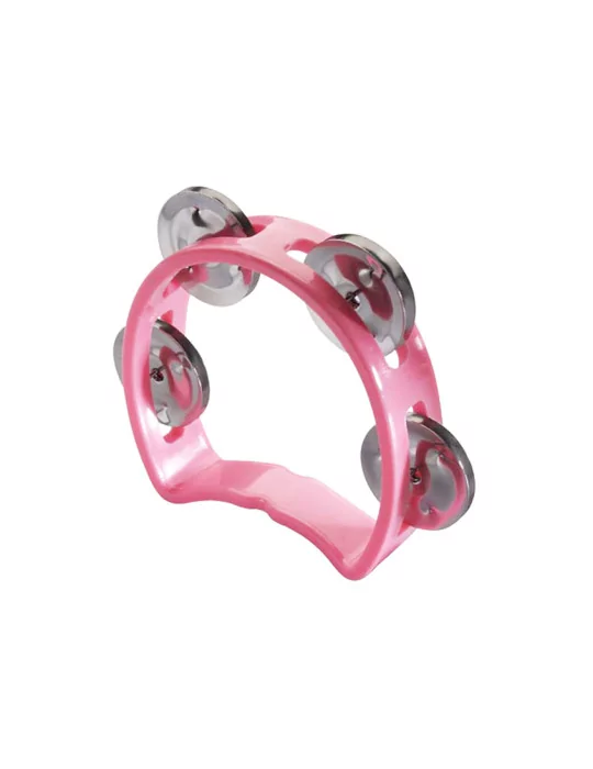  STAGG TAB-MINI/PK Kunststoff Mini-Schellenring m. Cutaway u. 4 Schellen|MusicGoodDeal 
