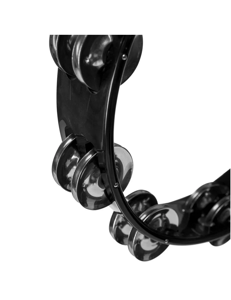  STAGG TAB-2 BK Kunststoff Schellenring m. Cutaway u. 16 Schellen|MusicGoodDeal 