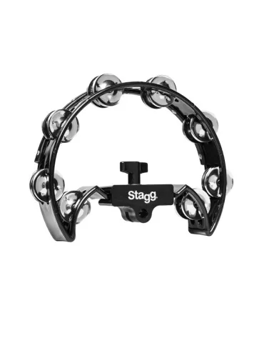  STAGG TAB-D BK Kunststoff Schellenring m. Cutaway in Halbmond-Form f. Hi-hat Ständer|MusicGoodDeal 