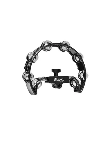 STAGG TAB-D BK Kunststoff Schellenring m. Cutaway in Halbmond-Form f. Hi-hat Ständer|MusicGoodDeal  2
