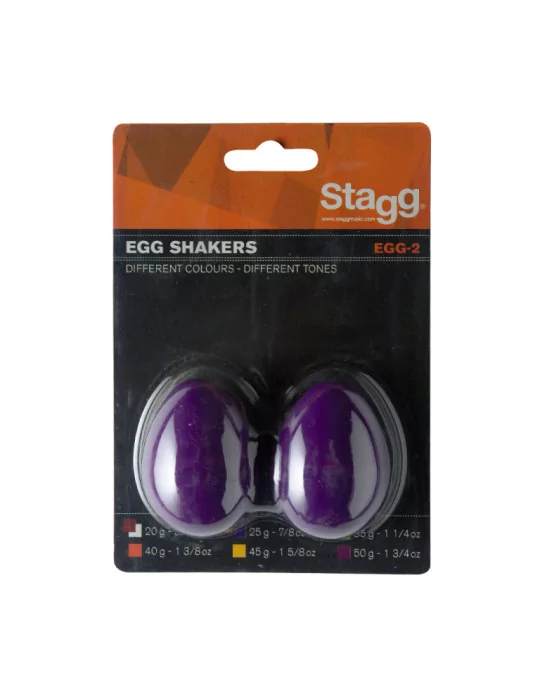  STAGG EGG-2 PP Schütteleier (Paar) Kunststoff|MusicGoodDeal 