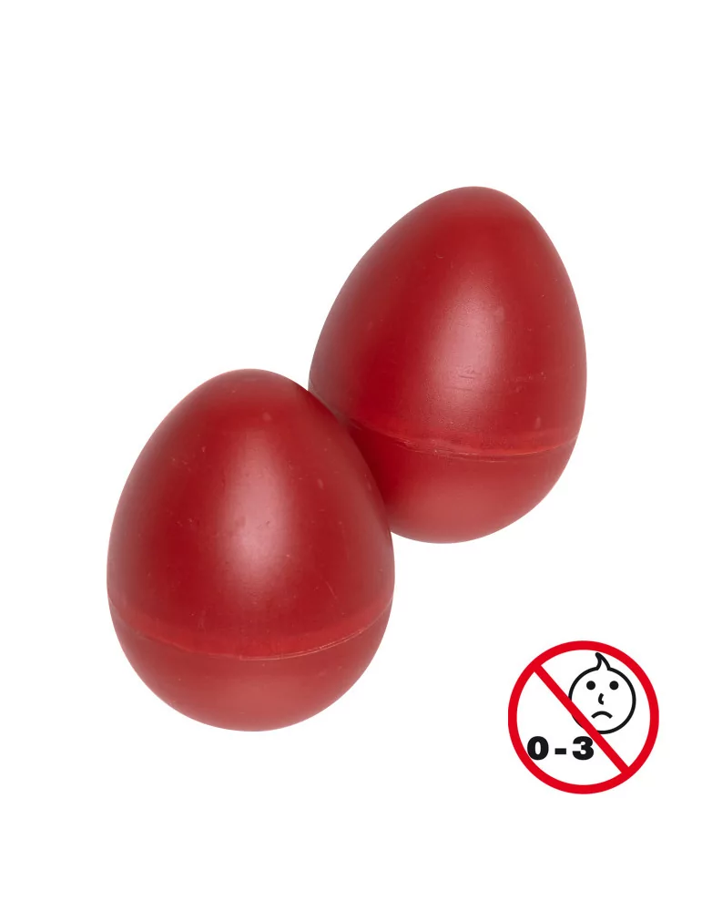  STAGG EGG-2 RD Schütteleier (Paar) Kunststoff|MusicGoodDeal 