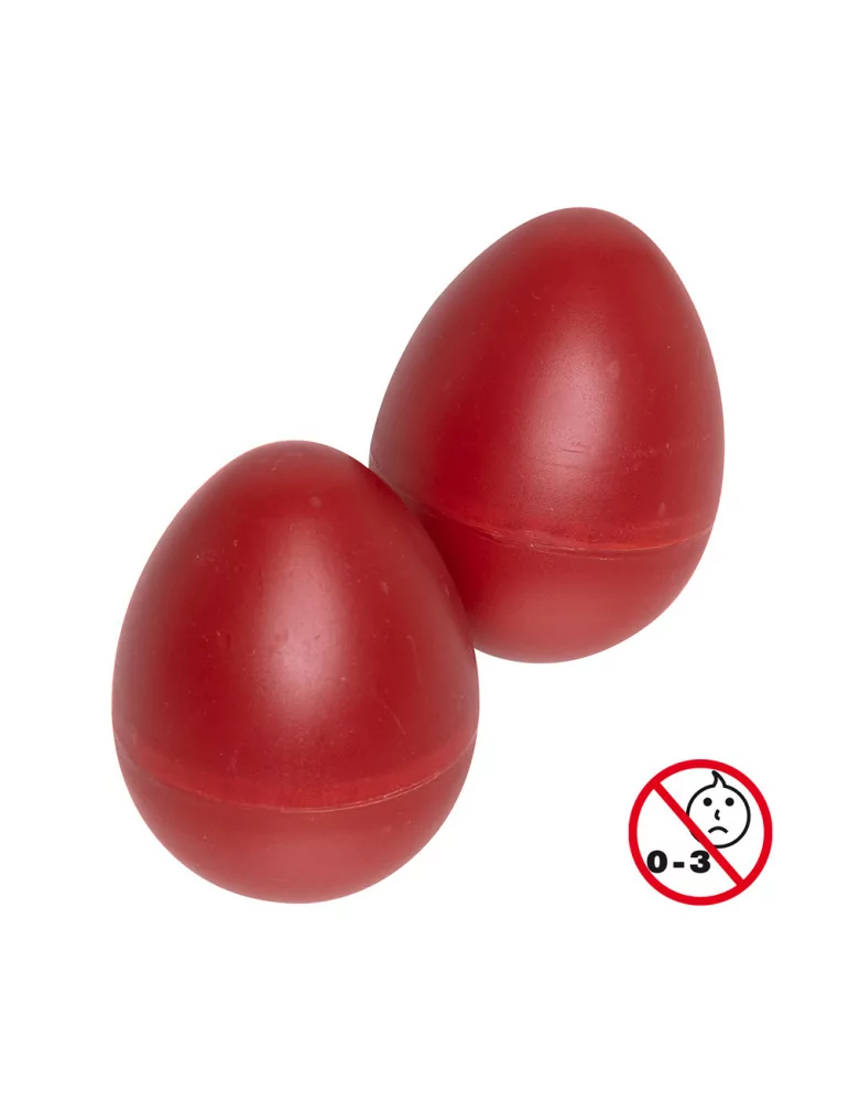  STAGG EGG-2 RD Schütteleier (Paar) Kunststoff|MusicGoodDeal 