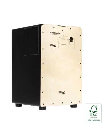  STAGG CAJ-BONGO-N Bongo-Cajon|MusicGoodDeal 