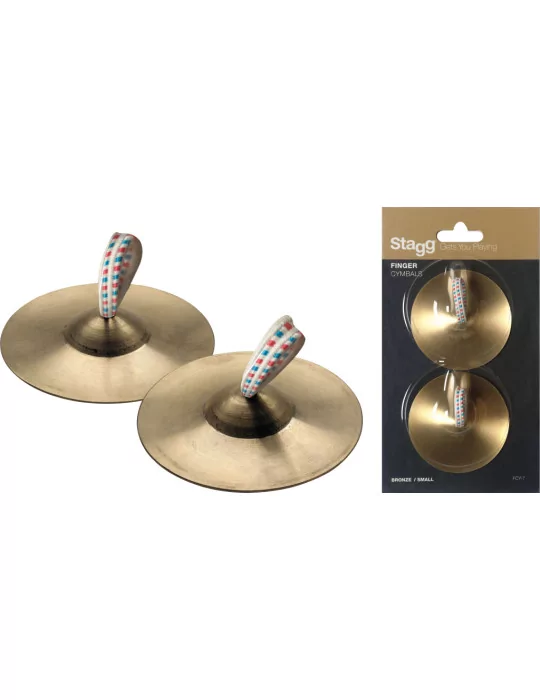  STAGG FCY-7 Par de serpientes de cascabel de bronce|MusicGoodDeal 