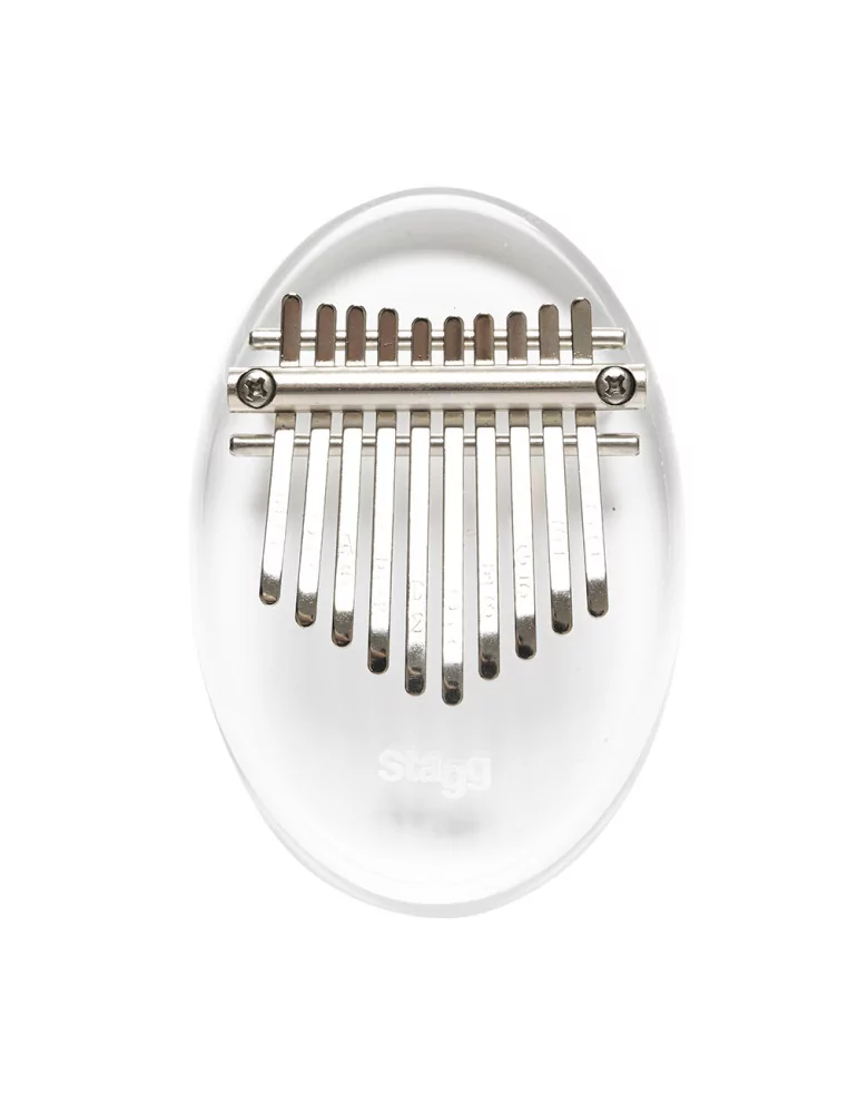  STAGG KALI-KID10-CRY Kinder "crystal" Kalimba mit 10 Zungen|MusicGoodDeal 