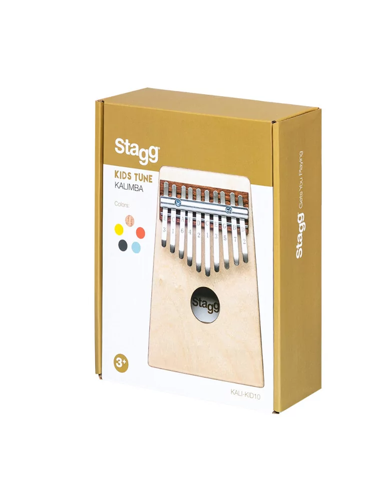  STAGG KALI-KID10-RD 10 keys kid kalimba|MusicGoodDeal 