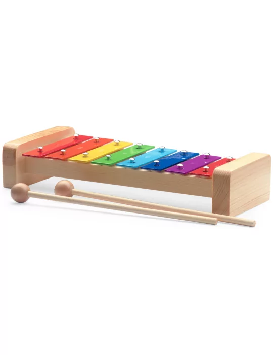  STAGG META-K8 RB Metalófono con 8 palas de diferentes colores.|MusicGoodDeal 