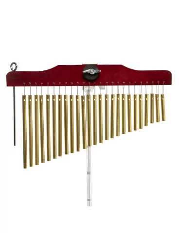  STAGG PCH125 Timbre, 1 fila, 25 aletas, con marco de montaje y martillo|MusicGoodDeal 
