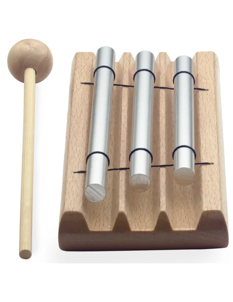  STAGG TC-3 NOTE Tisch-Glockenspiel 3 Töne (C - E - G) mit Schlegel|MusicGoodDeal 