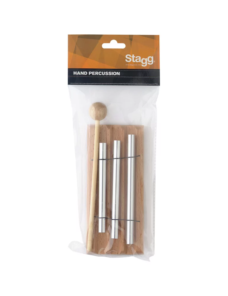  STAGG TC-3 NOTE Tisch-Glockenspiel 3 Töne (C - E - G) mit Schlegel|MusicGoodDeal 
