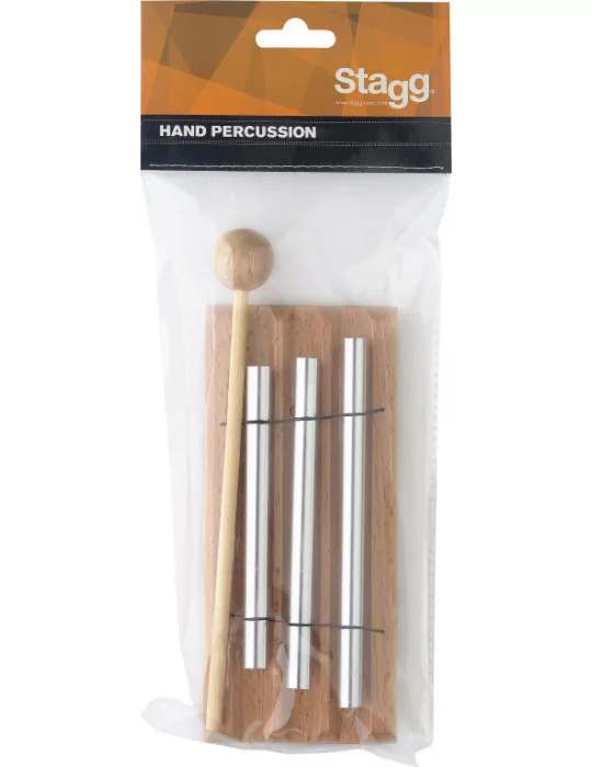  STAGG TC-3 NOTE Tisch-Glockenspiel 3 Töne (C - E - G) mit Schlegel|MusicGoodDeal 