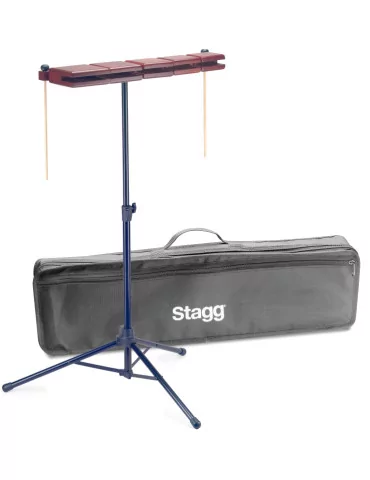  STAGG WB-SET 5B Tempel Block Set aus Holz 5-teilig|MusicGoodDeal 
