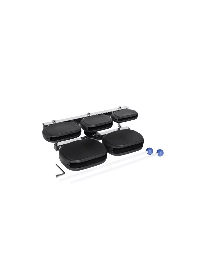  STAGG WB-SET 5S Synthetisches 5-teiliges Temple Block Set|MusicGoodDeal 