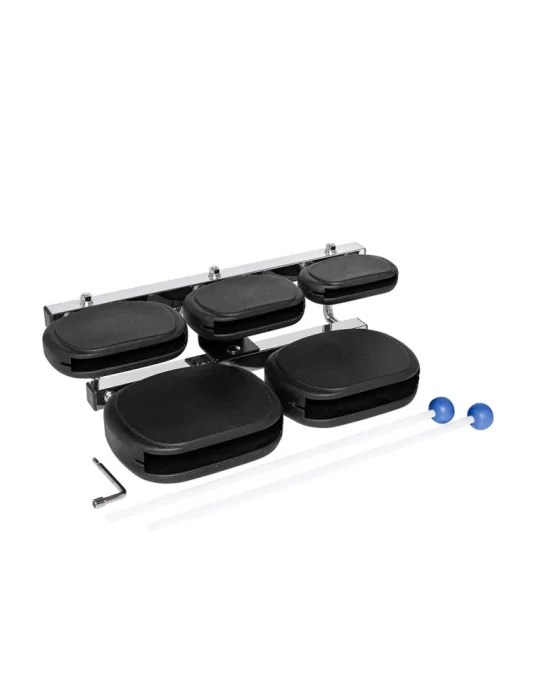  STAGG WB-SET 5S Synthetisches 5-teiliges Temple Block Set|MusicGoodDeal 