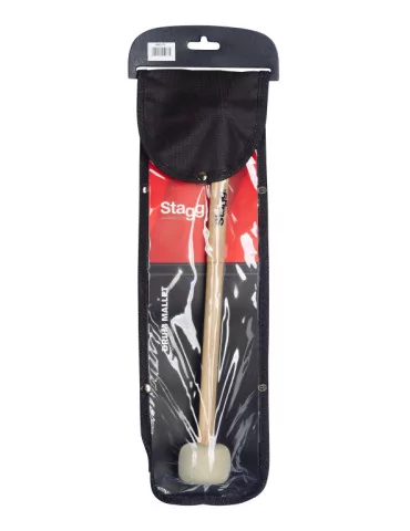  STAGG SMD-F2 Single maple mallet for marching / orchestral drum - Medium|MusicGoodDeal 