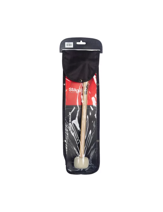  STAGG SMD-F2 Single maple mallet for marching / orchestral drum - Medium|MusicGoodDeal 